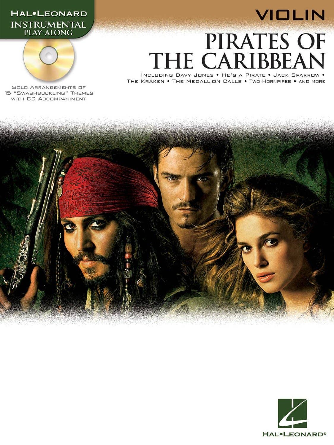Pirates Of The Caribbean Bk/Cd Vln