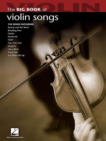 big book of violin songs / VARIOUS (HAL LEONARD)