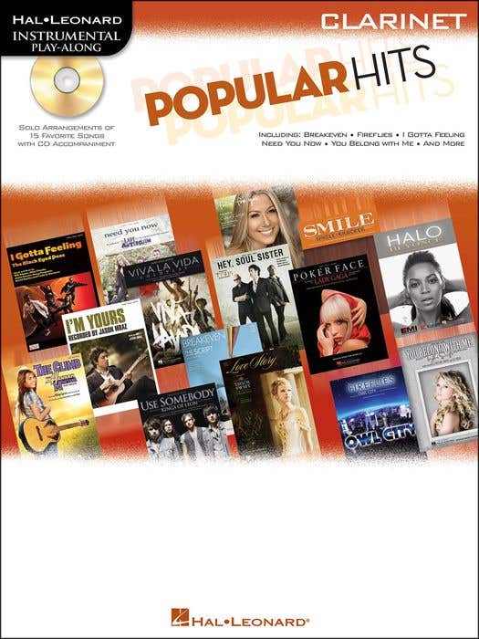 Popular Hits Bk/Cd Clarinet