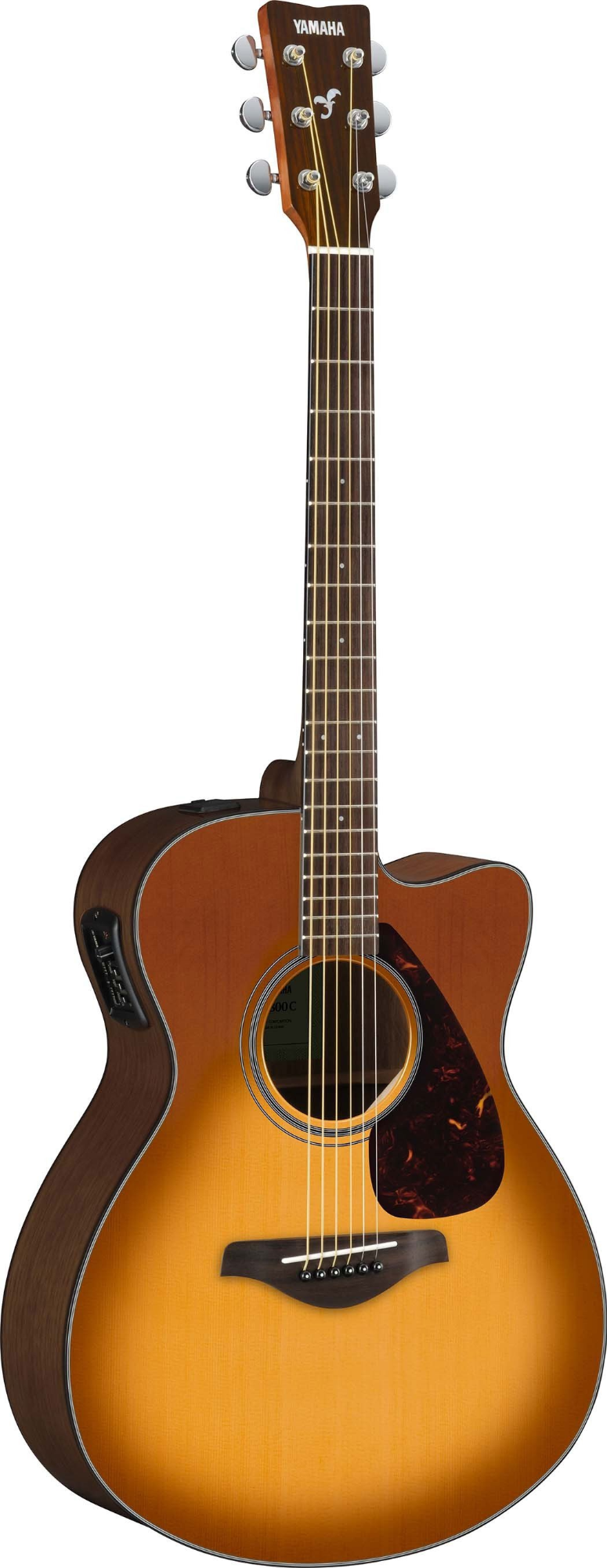 Yamaha FSX800C Concert Acoustic Electric Guitar - Sandburst