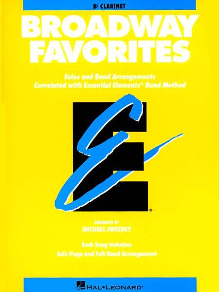 Broadway Favorites Ee Clarinet