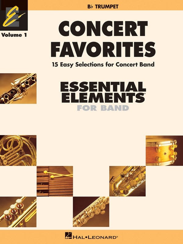 Essential Elements Concert Favorites Volume 1 - Trumpet