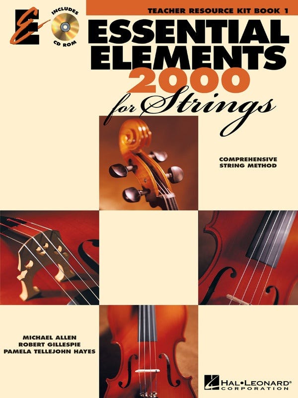 ESSENTIAL ELEMENTS 2000 STRING TEACHER RESOURCE KIT /  GILLESPIE ET AL (HAL LEONARD)