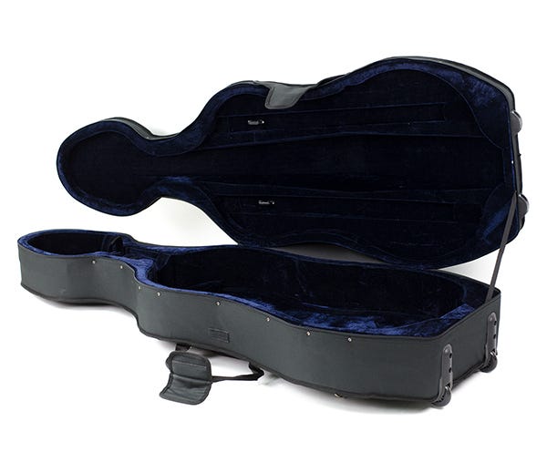 TG 1/4 Size Lightweight Cello Case with Wheels