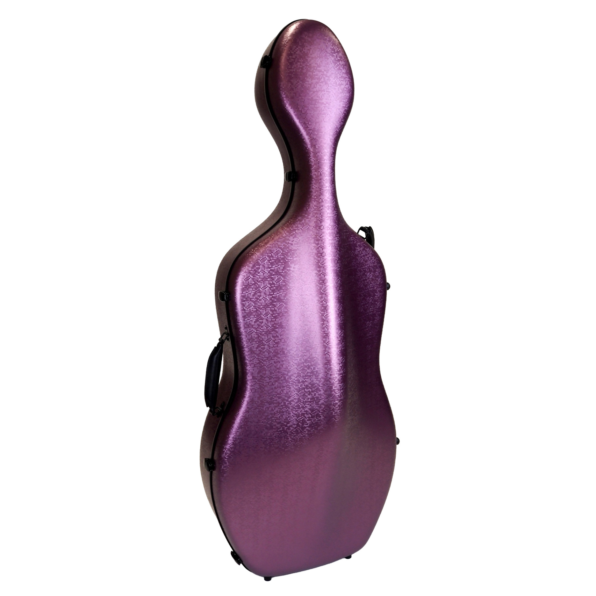 HQ POLYCARBONATE CELLO CASE 4/4 – DIGI PINK 4KGS