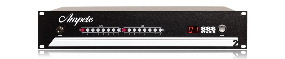 Ampete 88S-STUDIO-2 8x8 Amp + Cabinet Switcher