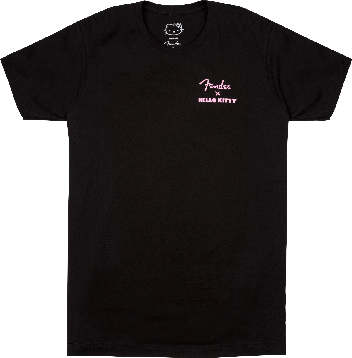 Fender x Hello Kitty Back Logo Tee - Blk L