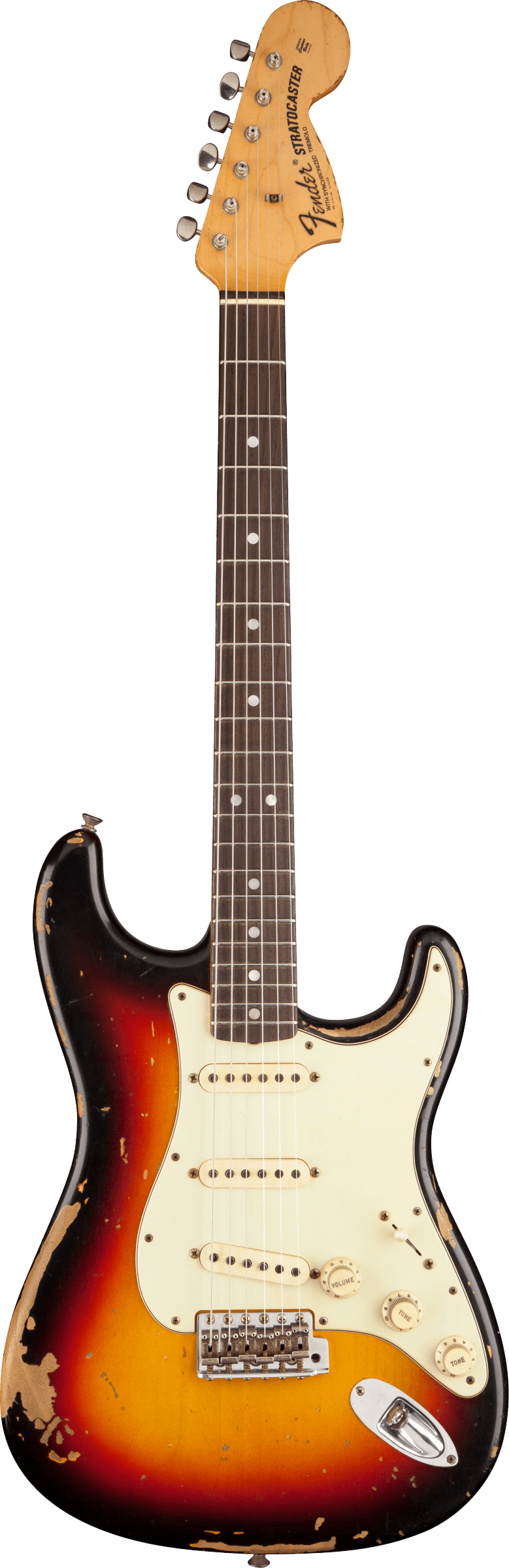 Fender Custom Shop Michael Landau Signature 1968 Stratocaster - Bleached 3-Color Sunburst
