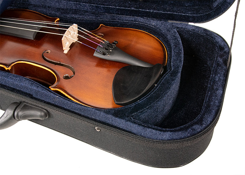 Kreisler #110 4/4 Violin Outfit - Set up w/Larsen Aurora Strings