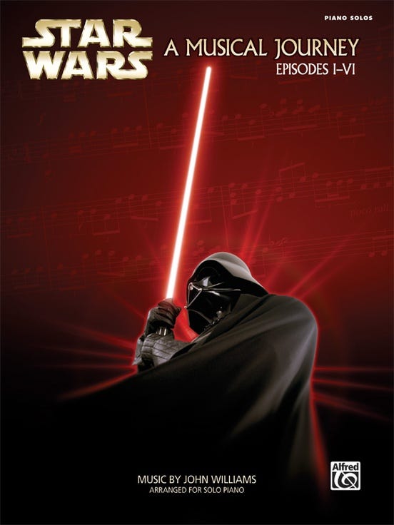 Star Wars Musical Journey Episodes I - V Piano