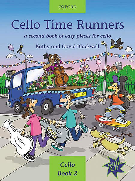 Cello Time Runners - A Second Book of Easy Pieces for Cello (Book/CD)