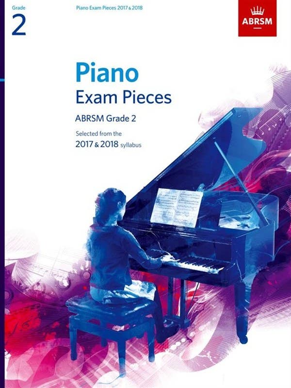 Abrsm Piano Exam Pieces Gr 2 2017-2018 Book
