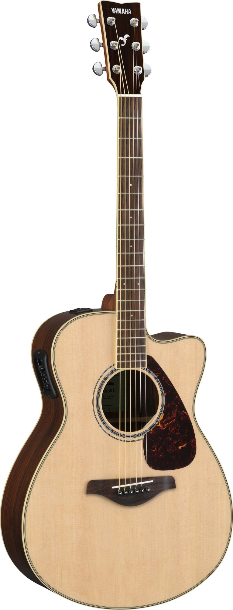 Yamaha FSX830C Concert Acoustic Electric Guitar - Natural