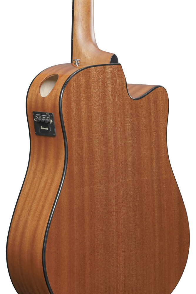 Ibanez AAD51LCE Acoustic Guitar - Dark Violin Sunburst High Gloss - Left Handed