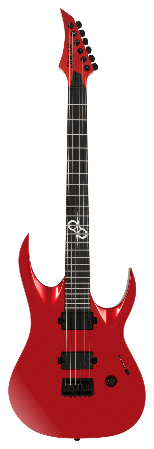 Solar AB2.6CAR MKII Electric Guitar - Candy Apple Red Gloss (LIMITED)