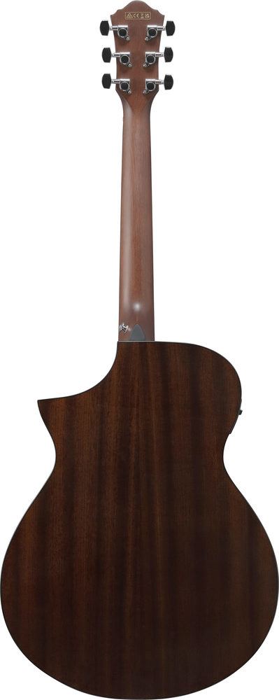 Ibanez AEWC16QA Acoustic Guitar - Transparent Black Sunburst High Gloss top / Natural High Gloss back and sides