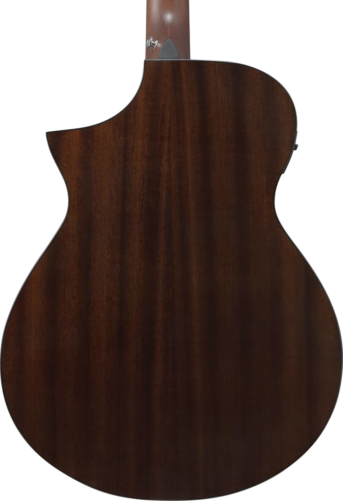 Ibanez AEWC16QA Acoustic Guitar - Transparent Black Sunburst High Gloss top / Natural High Gloss back and sides