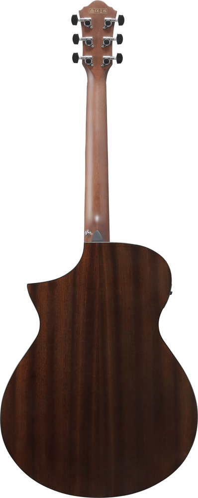 Ibanez AEWC16QA Acoustic Guitar - Transparent Blue Sunburst High Gloss top / Natural High Gloss back and sides