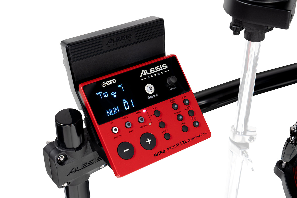 Alesis Nitro Ultimate XL Kit - 10pc Professional Electronic Drum Kit