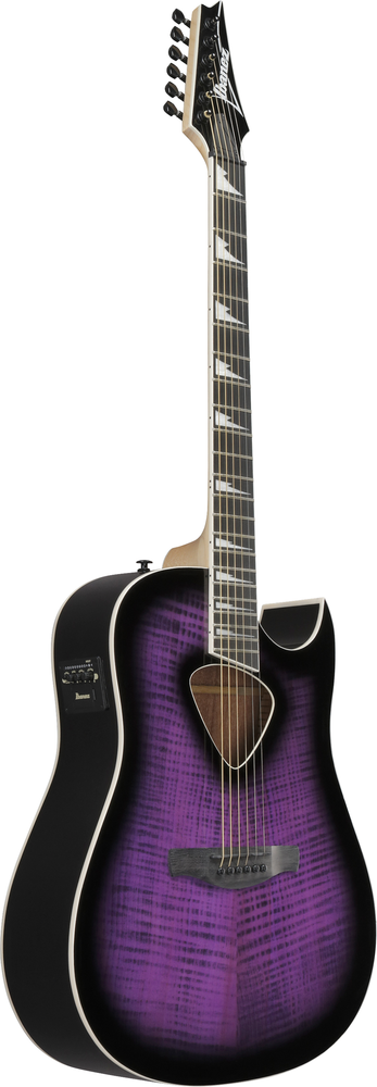 Ibanez ALT50FA Acoustic Guitar - Transparent Violet Sunburst High Gloss
