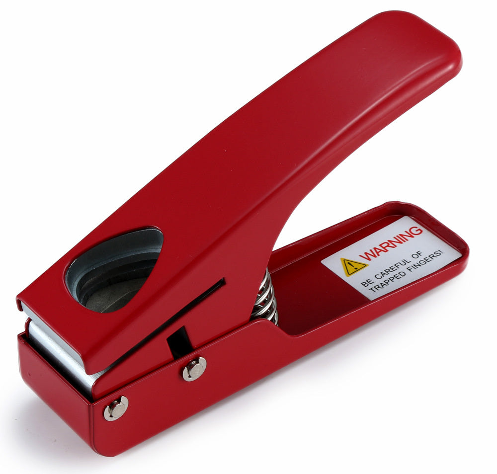 Maxtone Guitar Pick Punch - Red (APC60)
