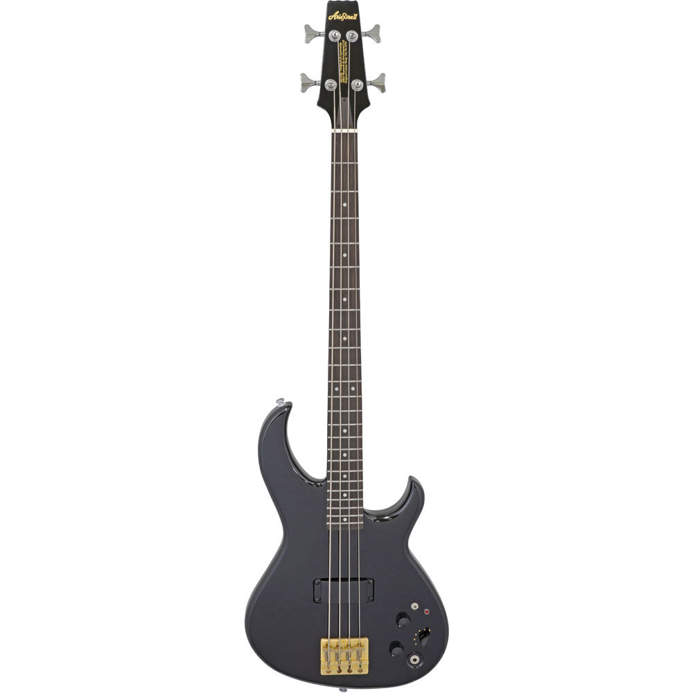 Aria Pro II SB-CLB Cliff Burton Signature Electric Bass Guitar - Black - Limited Edition