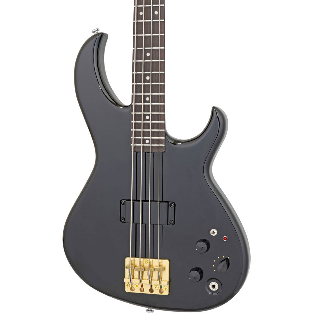 Aria Pro II SB-CLB Cliff Burton Signature Electric Bass Guitar - Black - Limited Edition