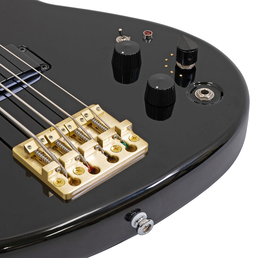Aria Pro II SB-CLB Cliff Burton Signature Electric Bass Guitar - Black - Limited Edition
