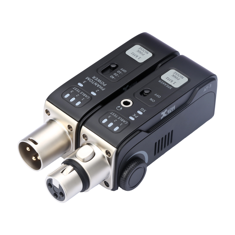 Xvive AT3 Audio Test Ultra - Dual Unit