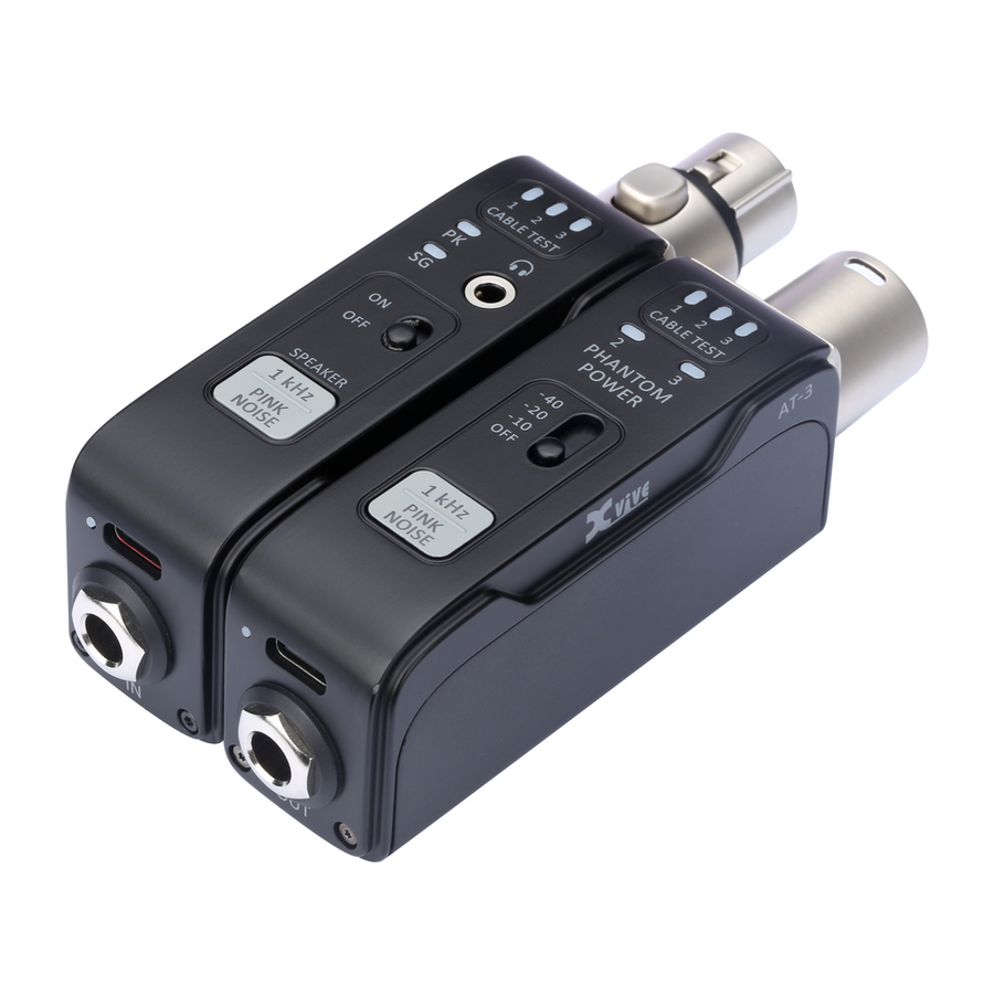 Xvive AT3 Audio Test Ultra - Dual Unit