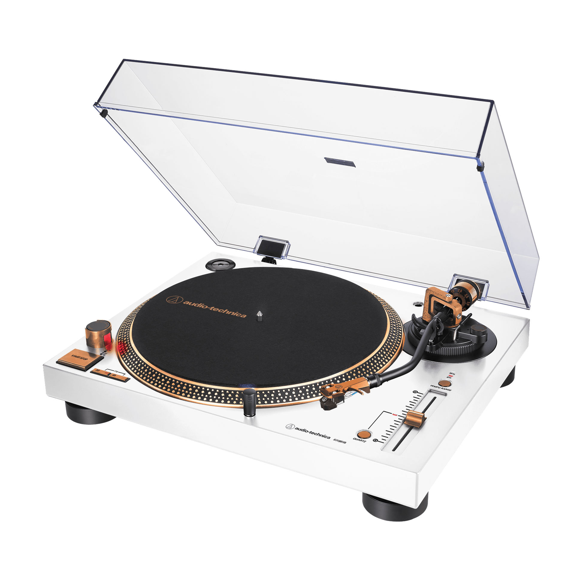 Audio Technica LP120XBT-USB Turntable - Limited Edition White Bronze