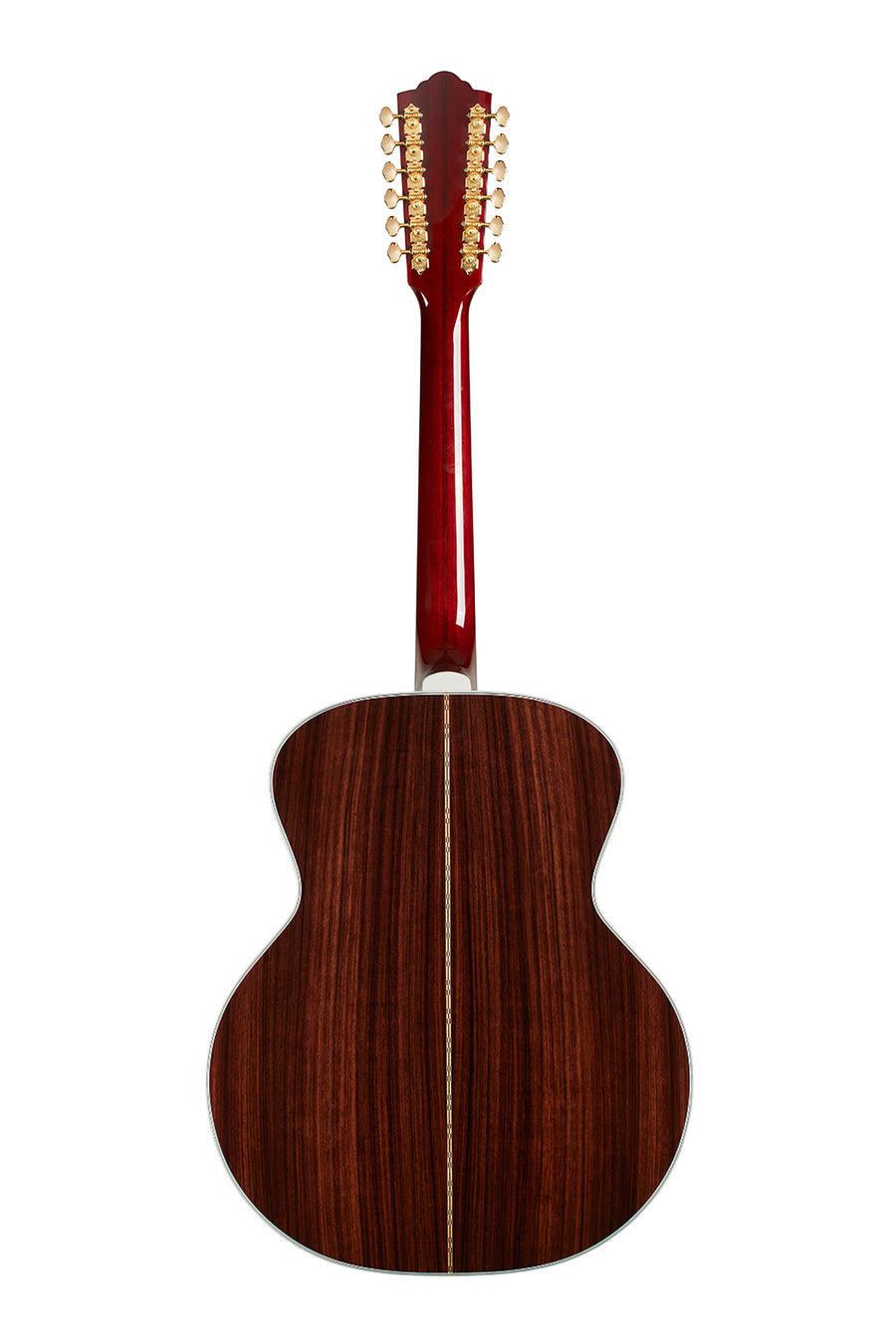 Guild USA F-512E Jumbo 12-String w/Pickup + Case - Antique Burst (Spruce / Rosewood)