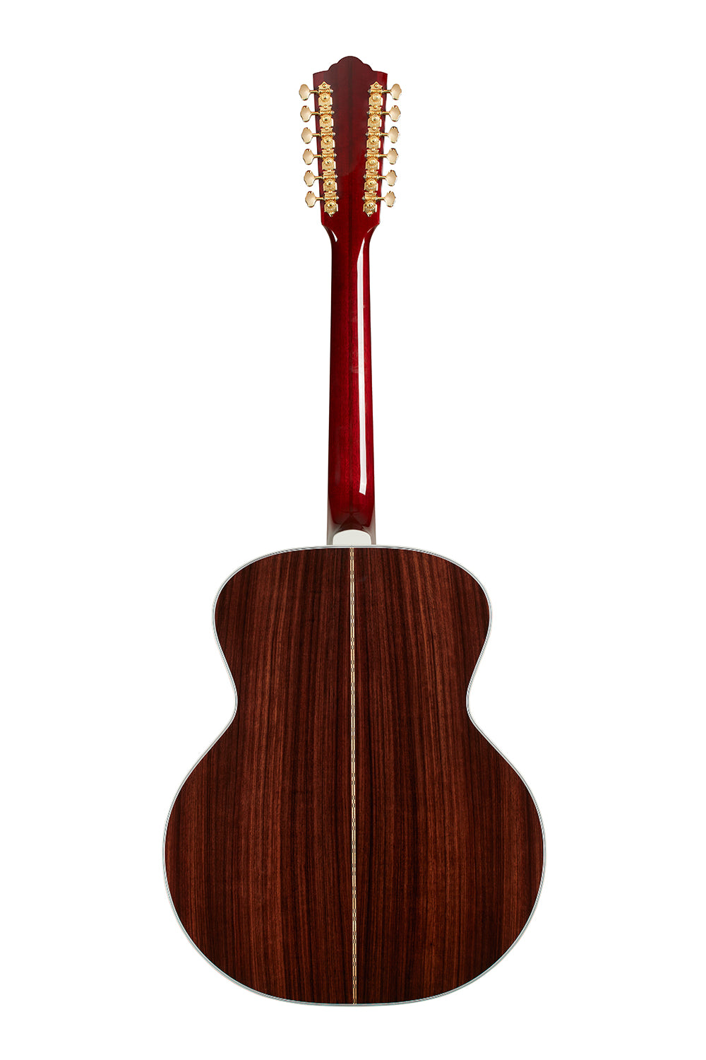 Guild USA F-512E Jumbo 12-String w/Pickup + Case - Antique Burst (Spruce / Rosewood)