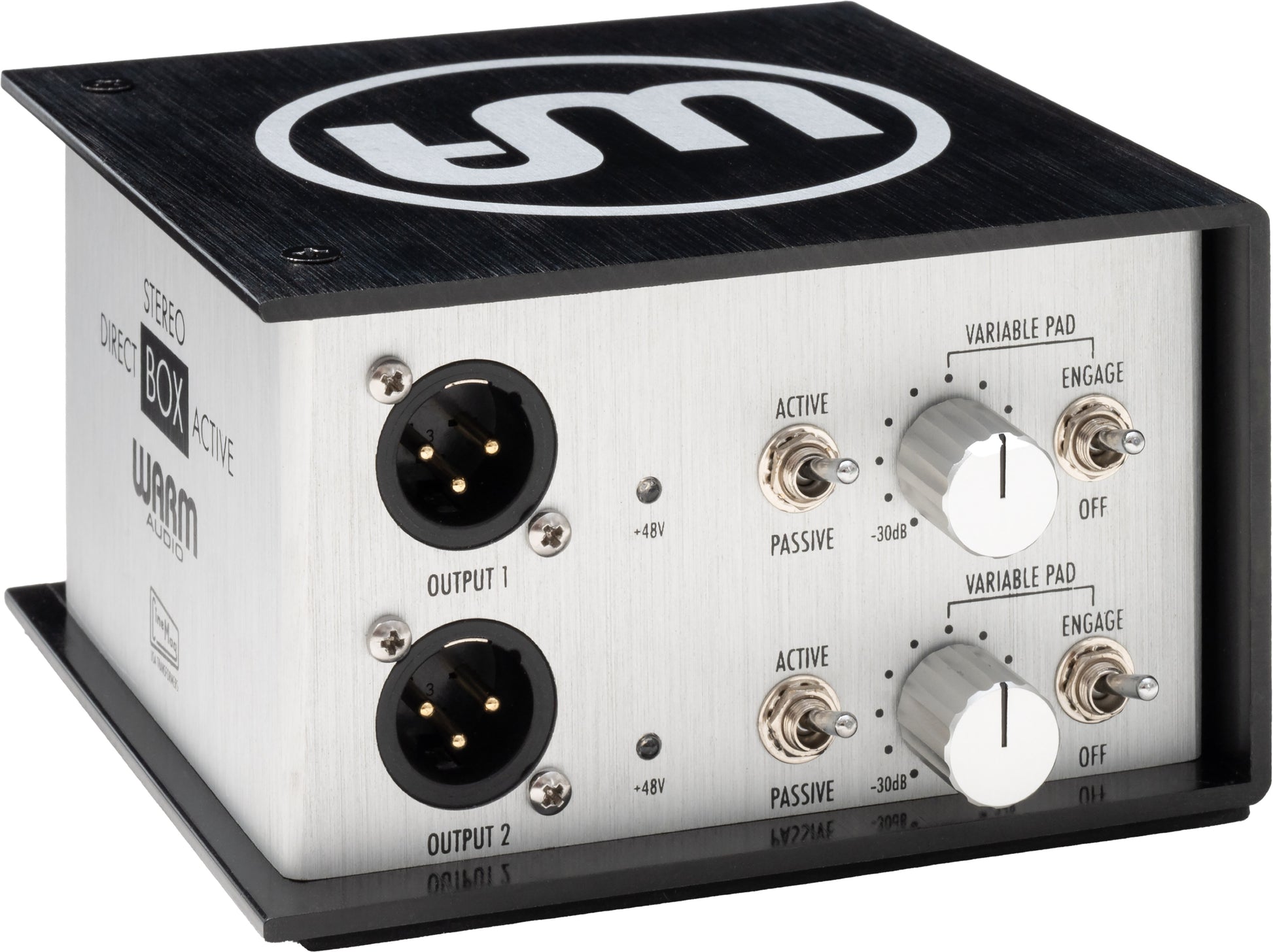 Warm Audio WA-DIA2 ACTIVE Stereo DI