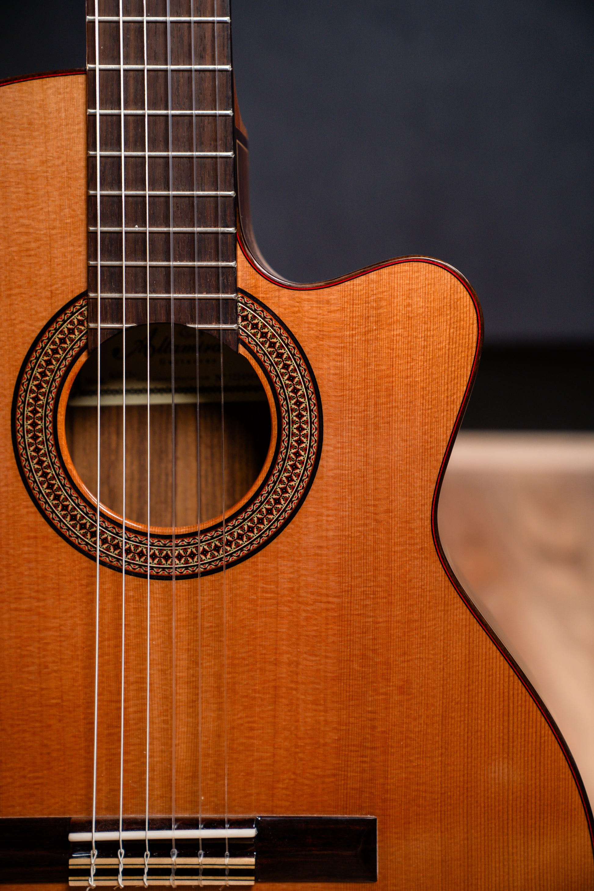 Altamira N300CT Thinline Classical Guitar w/Pickup + Cutaway - Pre-Owned