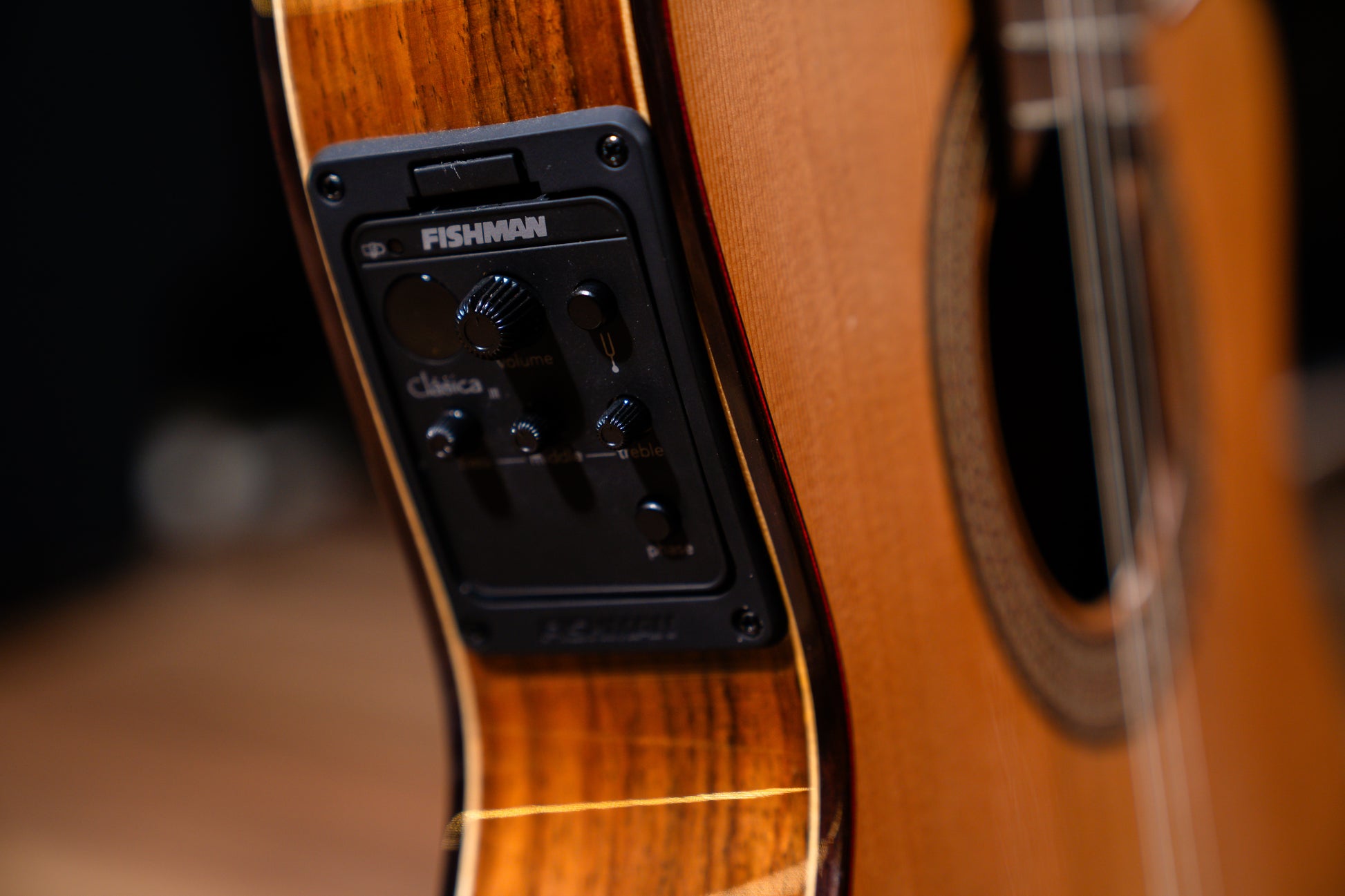 Altamira N300CT Thinline Classical Guitar w/Pickup + Cutaway - Pre-Owned