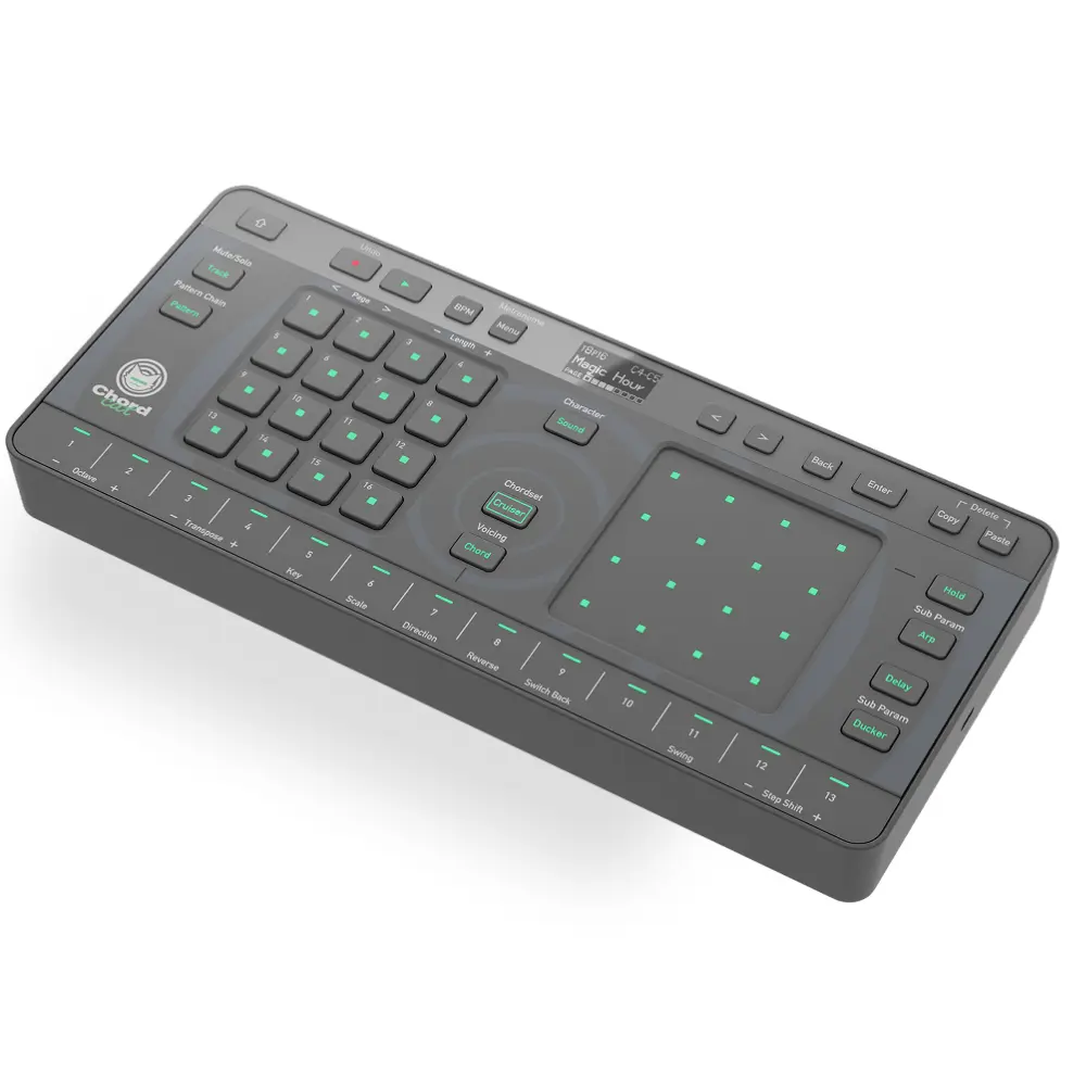 AlphaTheta Chordcat 8-Track Groovebox - Hero