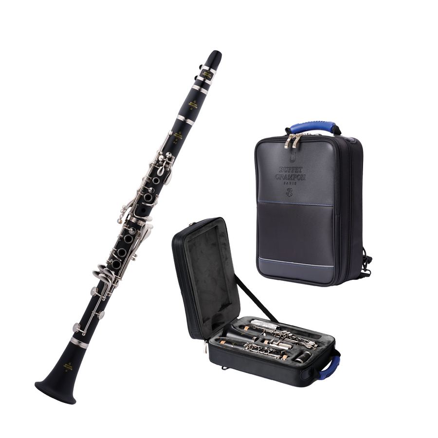 Buffet Crampon B12 B Flat Clarinet w/Gig Bag (BC2540N-5-0GB)