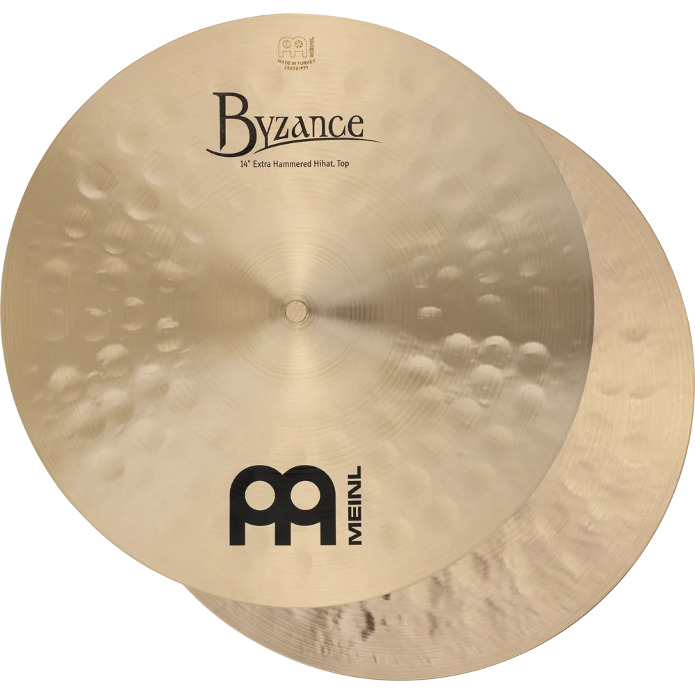 Meinl Byzance Traditional Extra Hammered 14" Hi Hat