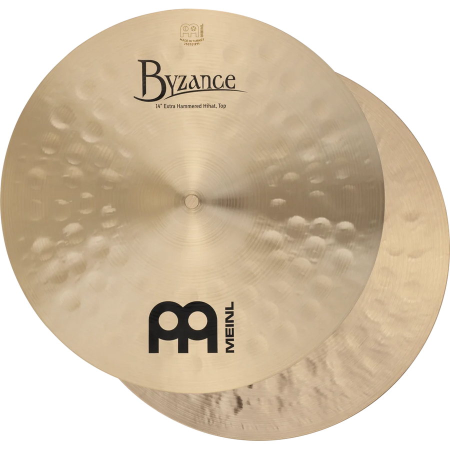 Meinl Byzance Traditional Extra Hammered 14" Hi Hat