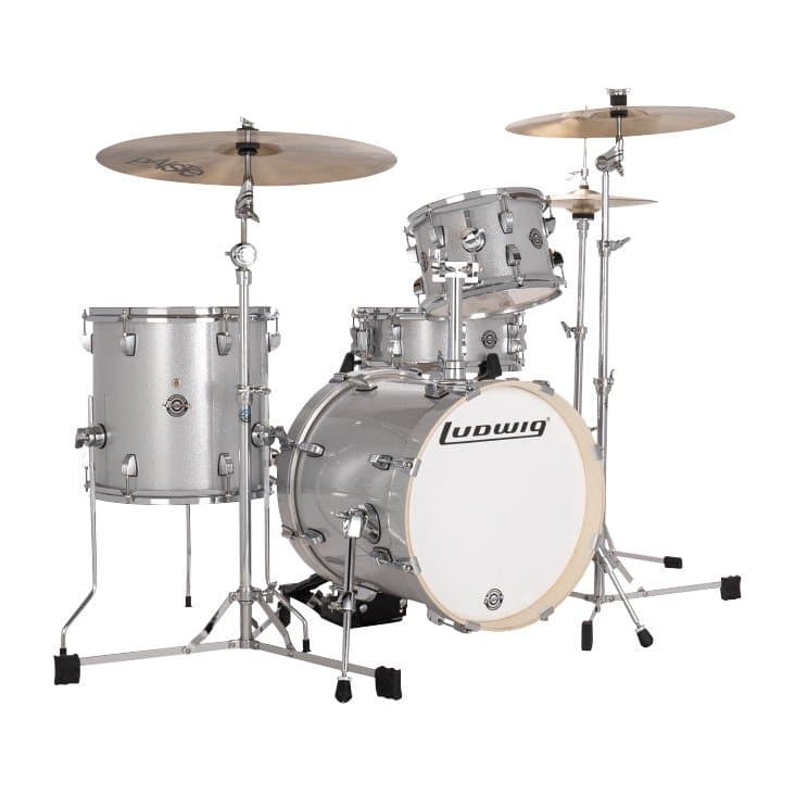 Ludwig Breakbeats 4pc Shell Pack - Silver Sparkle