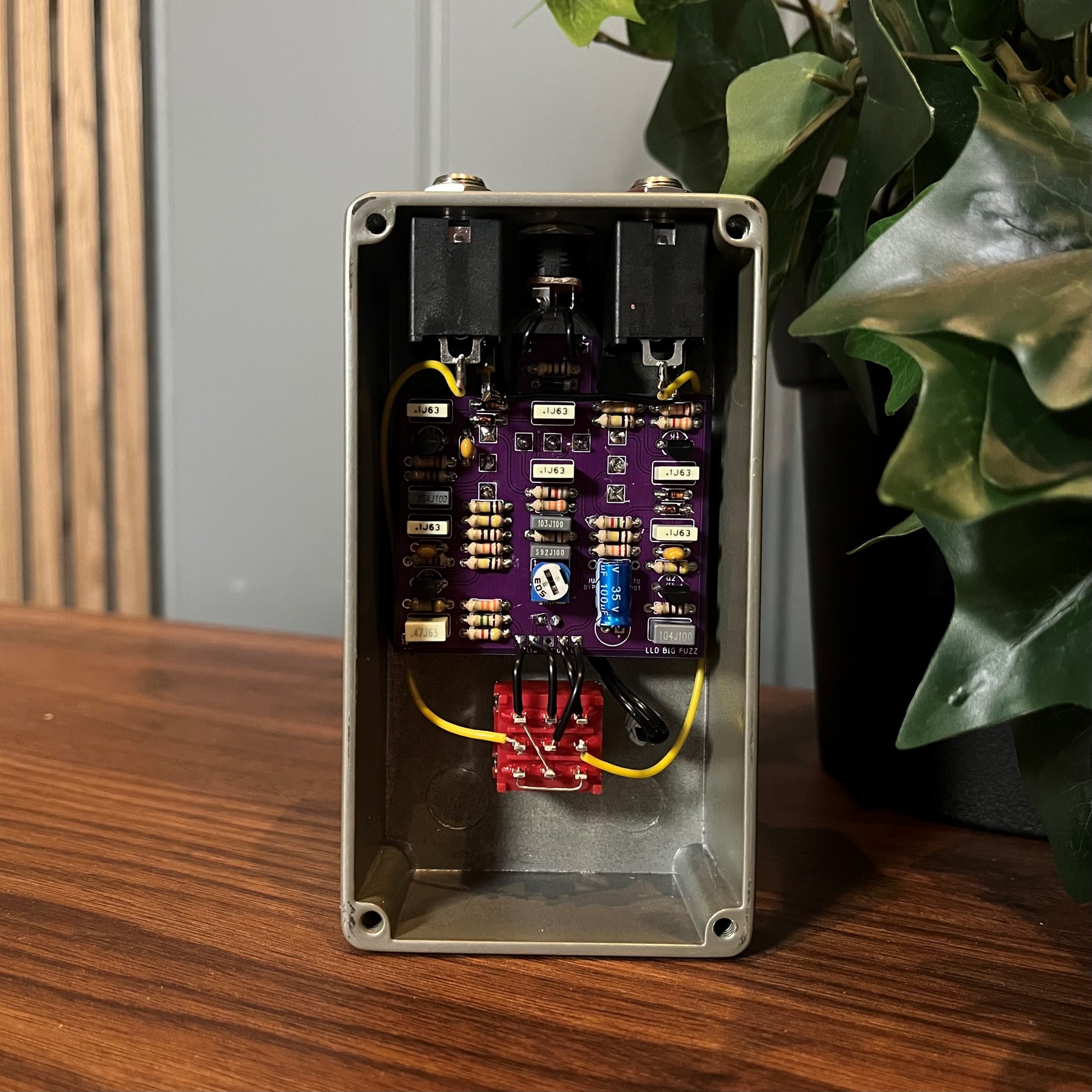 Little Lightning Devices BIG FUZZ Pedal - Violet Era Logo