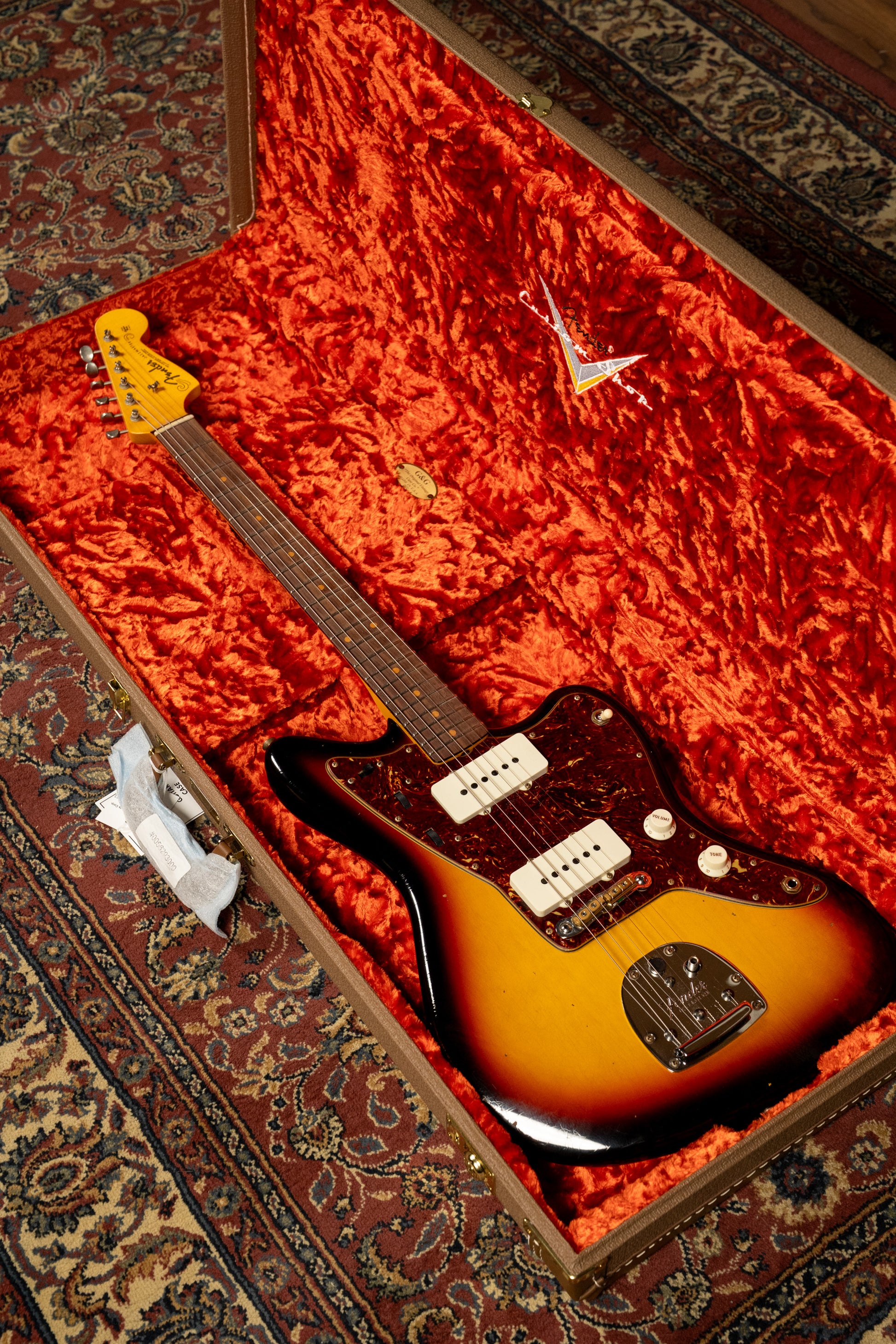 Fender Custom Shop 62 Jazzmaster Journeyman Relic - 3 Colour Sunburst - Pre-Owned (#CZ565533)