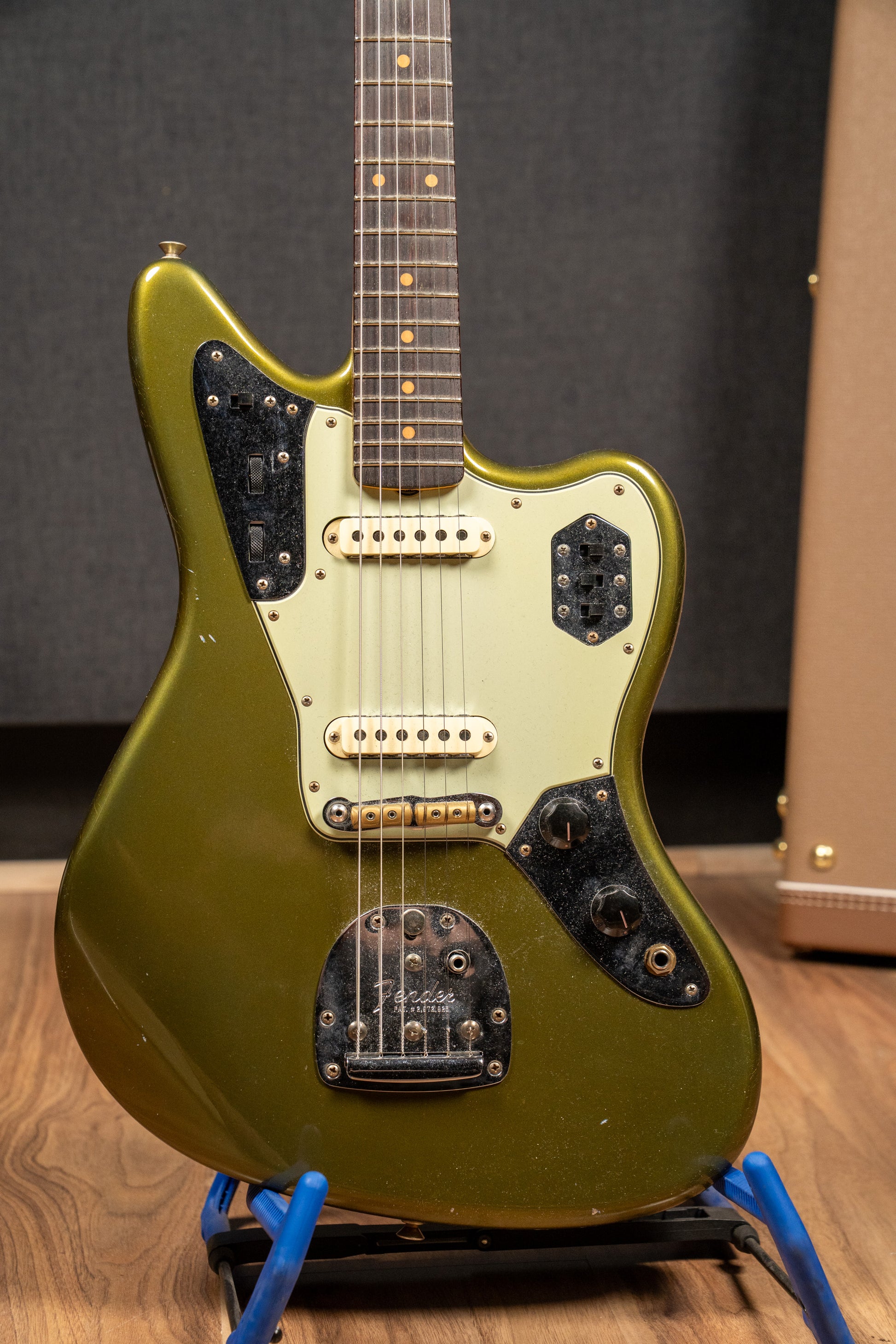 Fender Custom Shop JL25-20 B4 64 Jaguar Journeyman Relic - Irish Pub Green - Pre-Owned (#CZ587325)