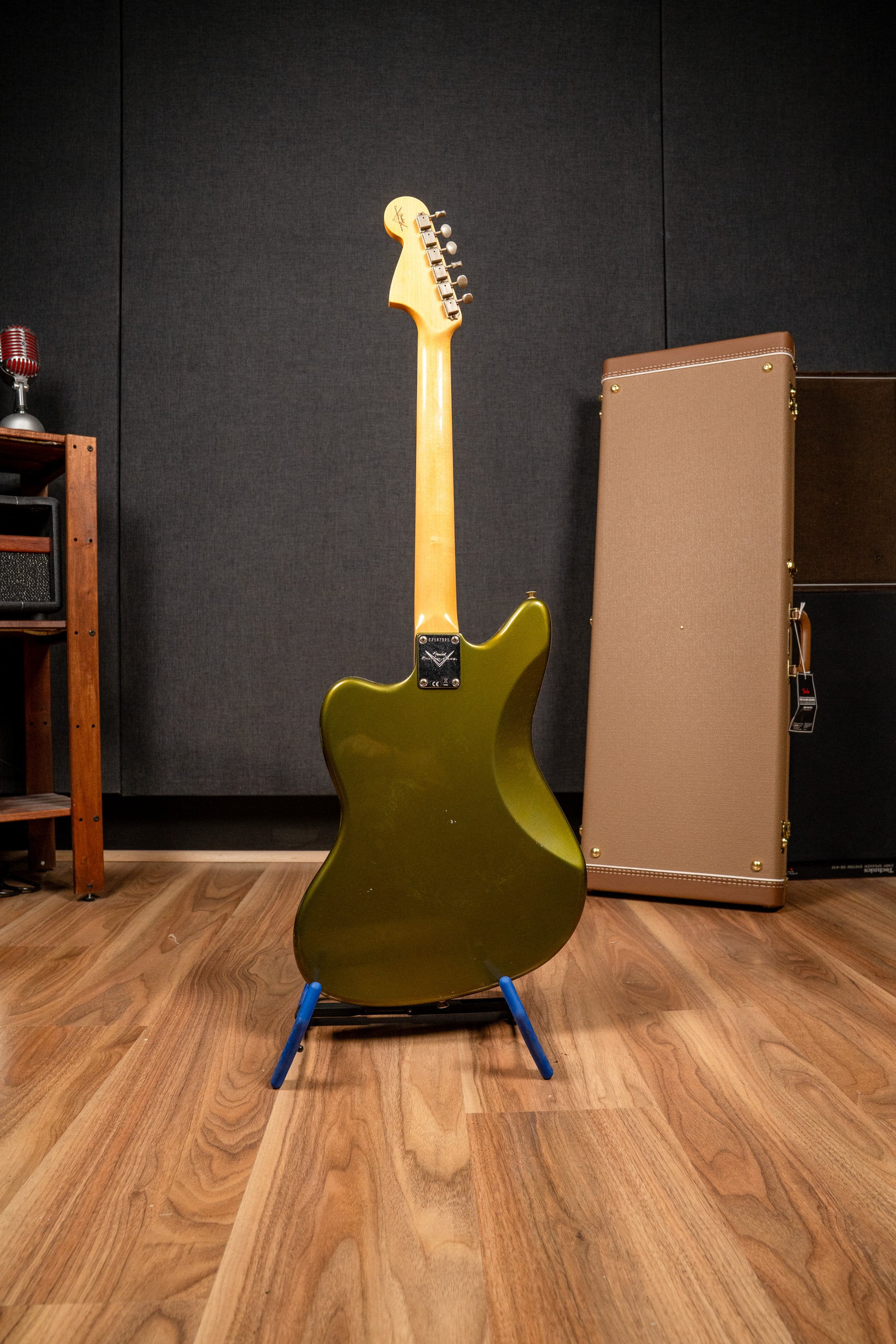 Fender Custom Shop JL25-20 B4 64 Jaguar Journeyman Relic - Irish Pub Green - Pre-Owned (#CZ587325)