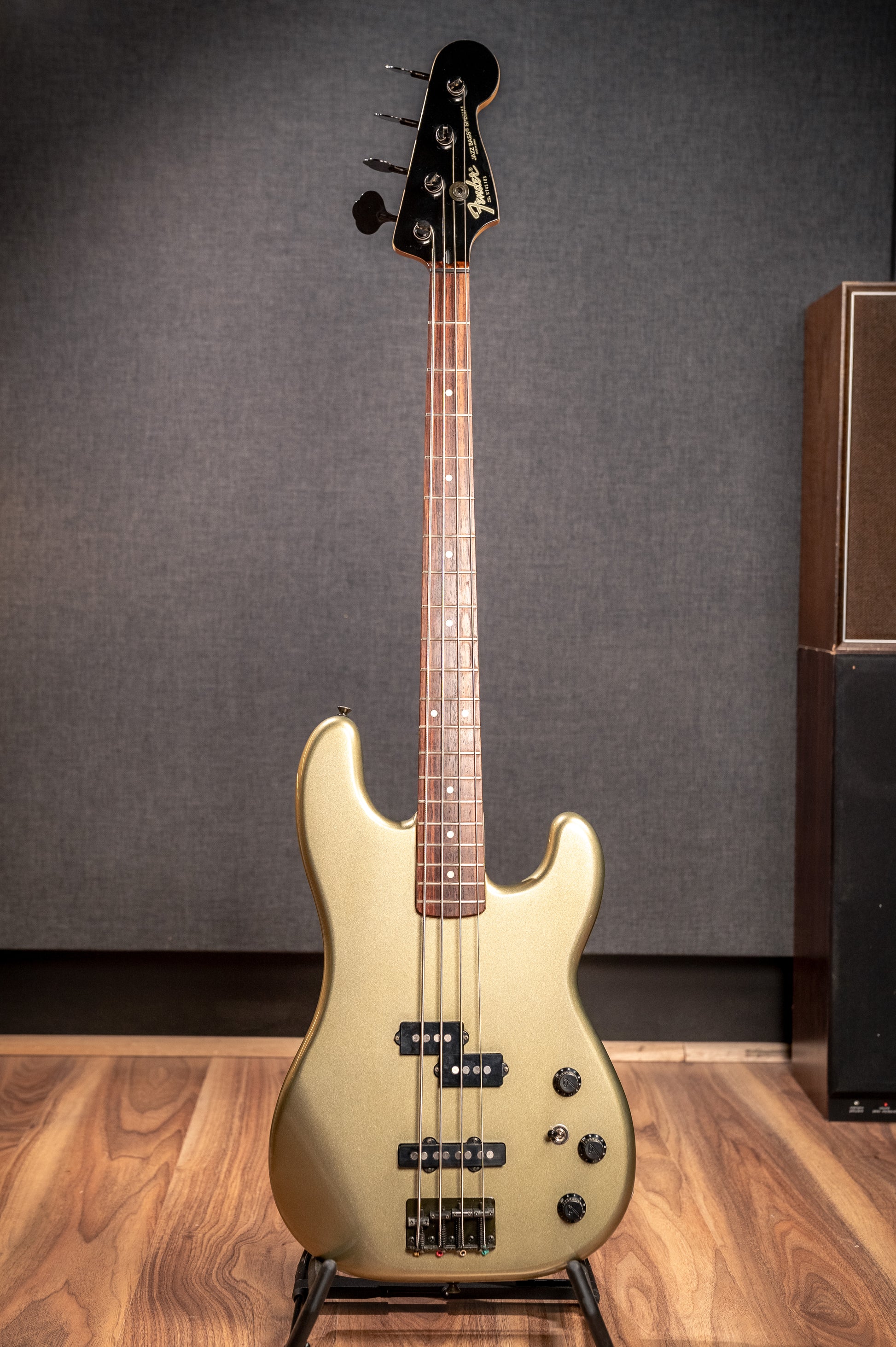 Fender '87 MIJ Jazz Bass Special w/Case - Jade Pearl Metallic - Pre-Owned