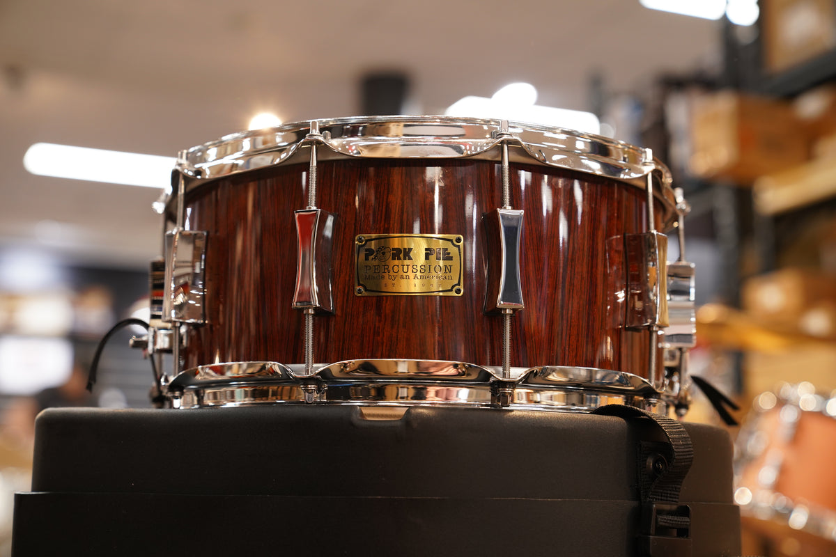 Pork Pie 14x6.5 Rosewood Snare - Pre-Owned