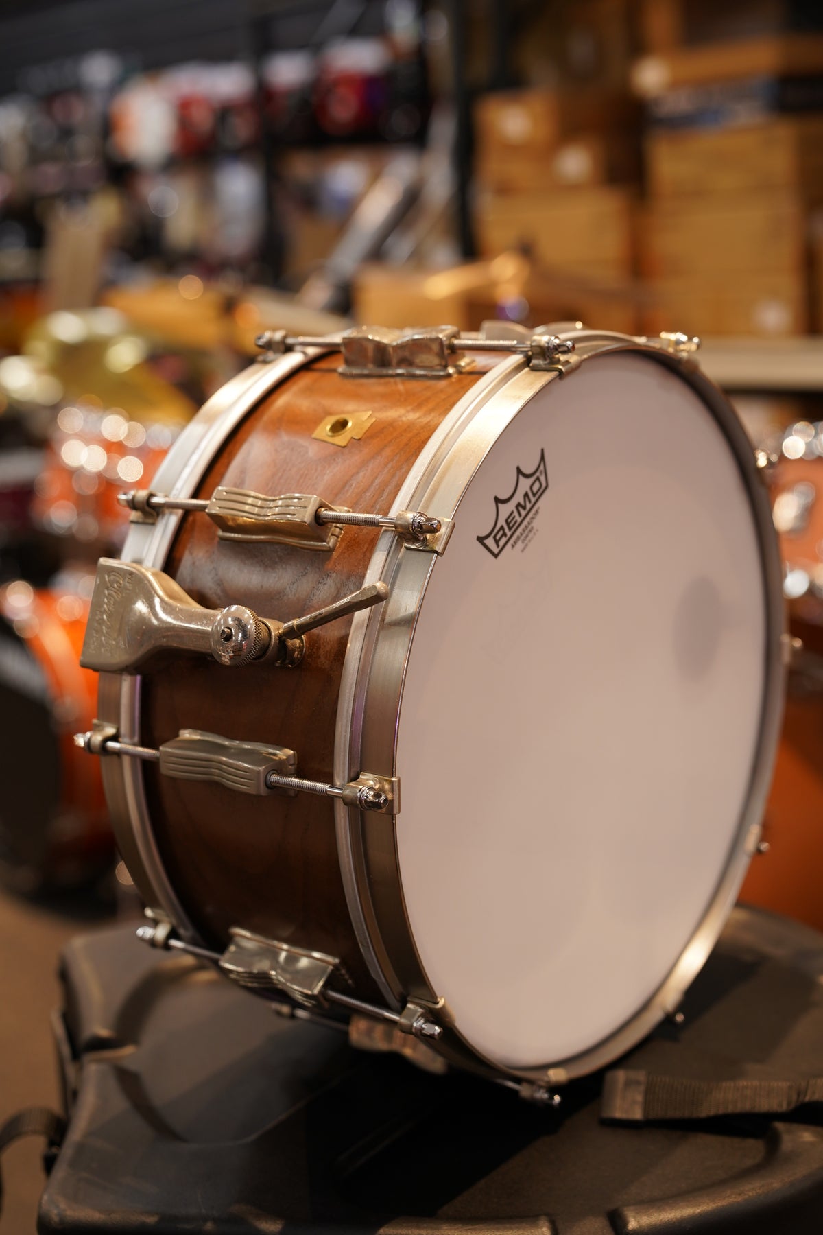 Ludwig WFL 1950’s Mahogany 14x6 10-lug Snare Drum - Pre-Owned