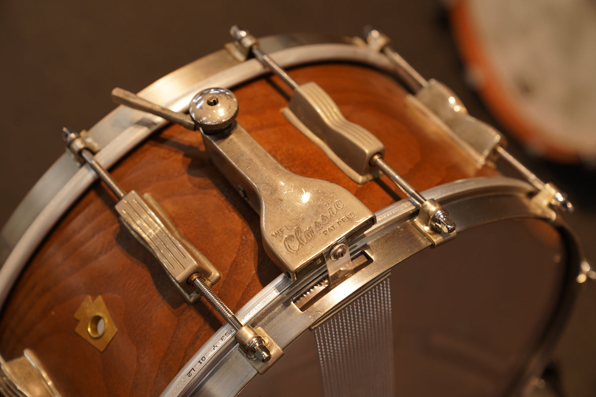 Ludwig WFL 1950’s Mahogany 14x6 10-lug Snare Drum - Pre-Owned