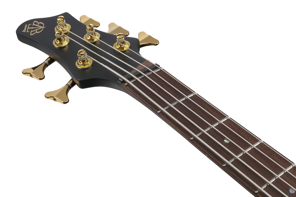Ibanez BTB605LM Electric Bass - Black Flat